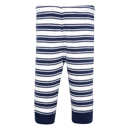 Hudson Baby Cotton Pants and Leggings, Varsity Sports Stripe