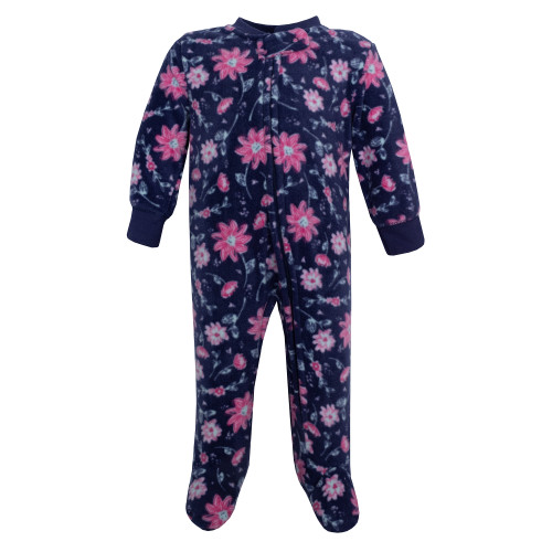 Hudson Baby Fleece Sleep and Play, Botanical 