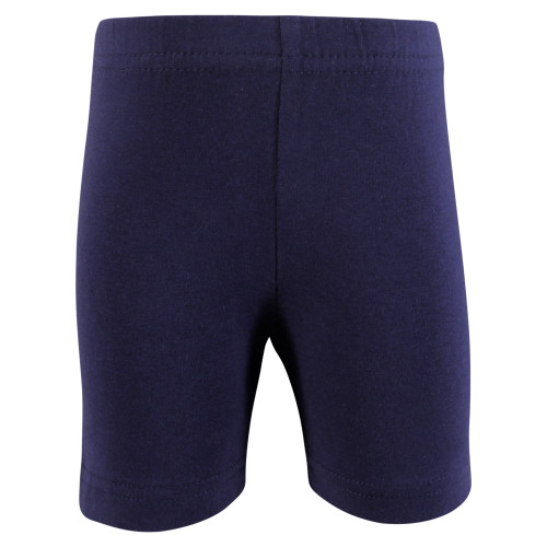 Hudson Baby Shorts Bottoms 4-Pack, Navy Lt.Pink