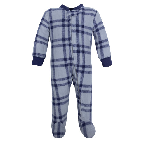 Hudson Baby Fleece Sleep and Play, Construction Trucks