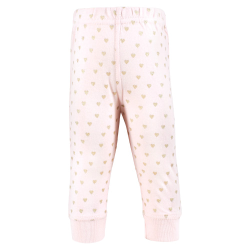 Hudson Baby Cotton Pants and Leggings, Soft Rainbow