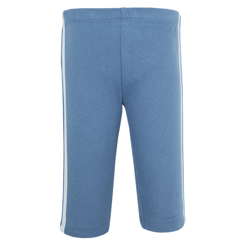 Hudson Baby Cotton Pants and Leggings, Lt Blue Navy