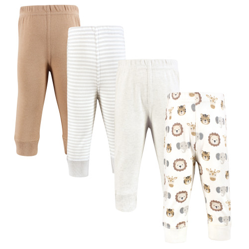 Hudson Baby Cotton Pants and Leggings, Happy Little One Safari