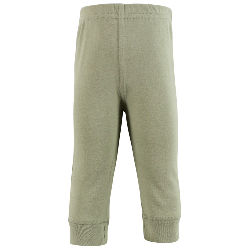 Hudson Baby Cotton Pants and Leggings, Beige Safari Scene