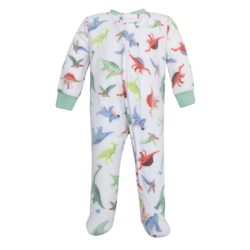 Hudson Baby Fleece Sleep and Play, Cheerful Dino Friends