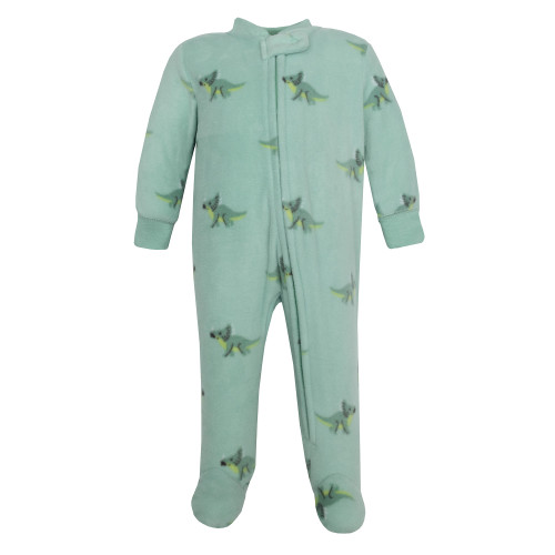 Hudson Baby Fleece Sleep and Play, Cheerful Dino Friends