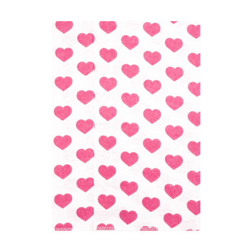 Hudson Baby Cotton Flannel Burp Cloths, Cloudy Rainbow 1