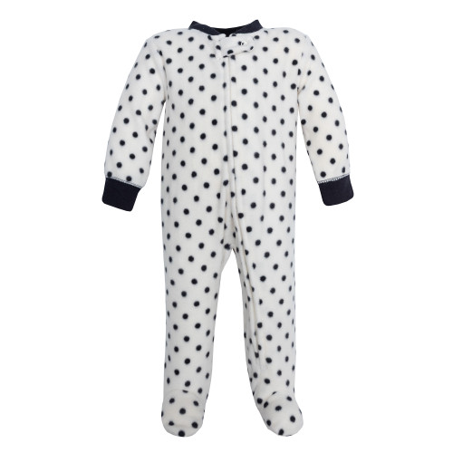 Hudson Baby Fleece Sleep and Play, Burgundy Floral