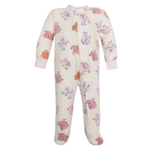 Hudson Baby Fleece Sleep and Play, Baby Bird