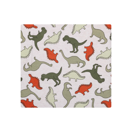 Hudson Baby Cotton Flannel Receiving Blankets, Multi Color Dino 4-Pack