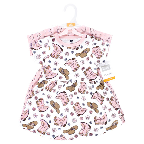 Hudson Baby Cotton Dresses, Cowgirl