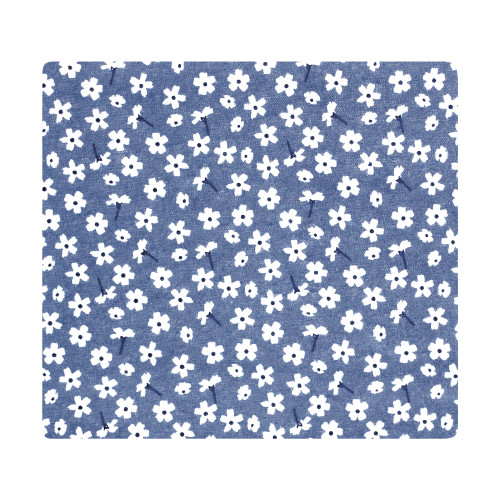 Hudson Baby Cotton Flannel Receiving Blankets Bundle, Blue Cosmos