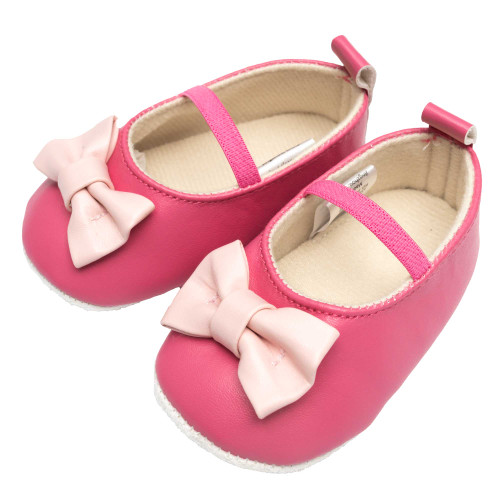 Hudson Baby Cotton Bodysuit, Pant and Shoe Set, Floral Bow