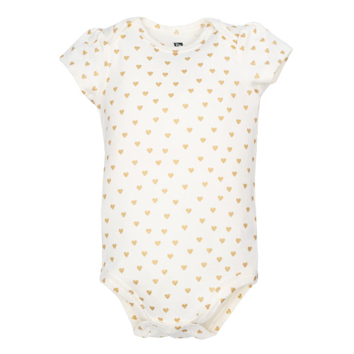 Hudson Baby Cotton Bodysuits 3-Pack, Ballet Bunny
