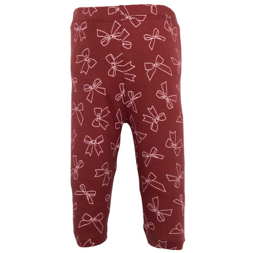 Hudson Baby Cotton Bodysuit, Pant and Shoe Set, Sweetheart Bows