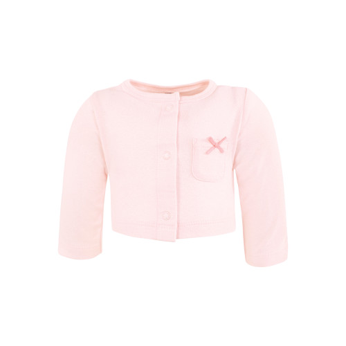 Hudson Baby Cotton Dress and Cardigan Set, Sweet Butterflies