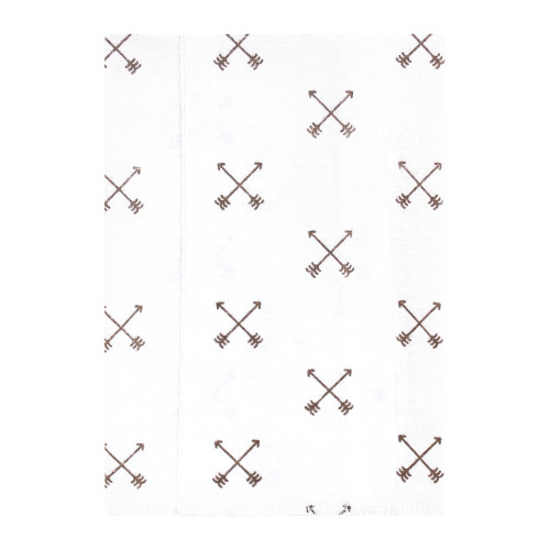 Hudson Baby Cotton Flannel Burp Cloths, Modern Lion 1