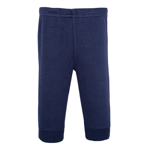 Hudson Baby Cotton Pants and Leggings, Navy Gingham