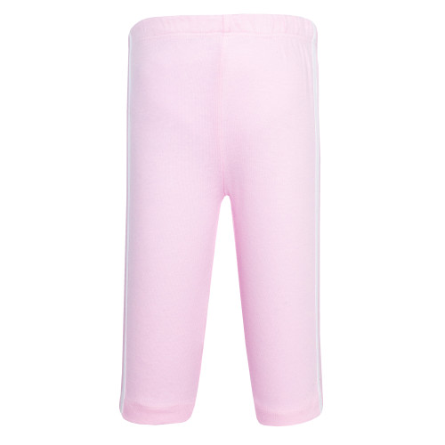 Hudson Baby Cotton Pants and Leggings, Dk Pink Lt Pink