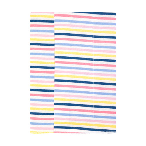 Hudson Baby Cotton Flannel Burp Cloths, Flowers And Strawberries 2