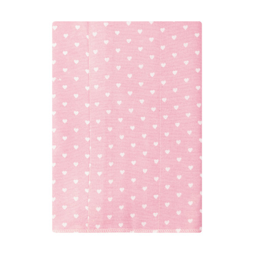 Hudson Baby Cotton Flannel Burp Cloths, Multi Color Girl Elephant 1