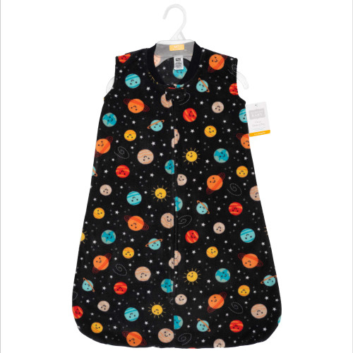 Hudson Baby Plush Sleeping Bag, Sack, Blanket, Happy Planets