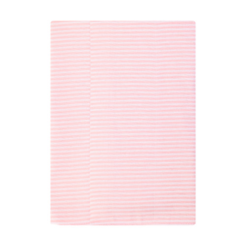 Hudson Baby Cotton Flannel Burp Cloths, Pink Peony 2