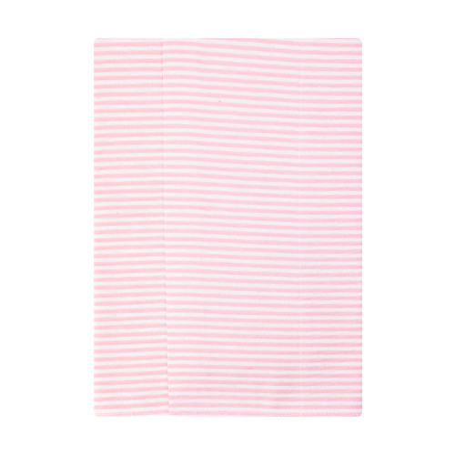 Hudson Baby Cotton Flannel Burp Cloths, Pink Mint Floral 2