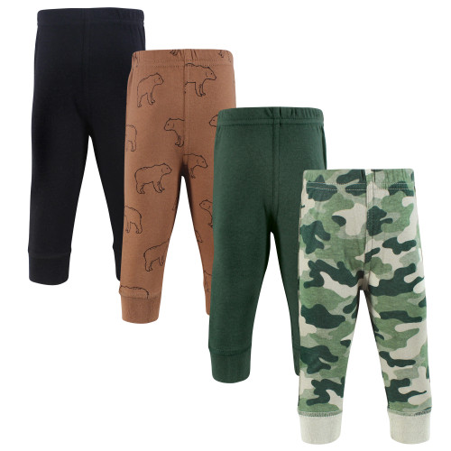 Hudson Baby Cotton Pants and Leggings, Camo