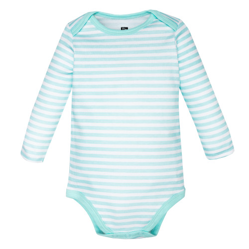 Hudson Baby Cotton Long-Sleeve Bodysuits 3-Pack, Little Dude Dino