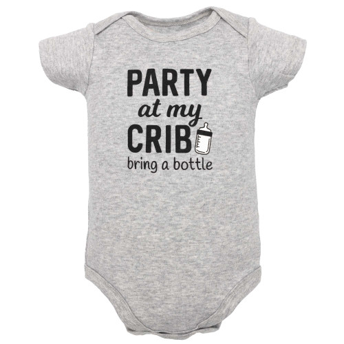 Hudson Baby Cotton Layette Set, Milk Bottle