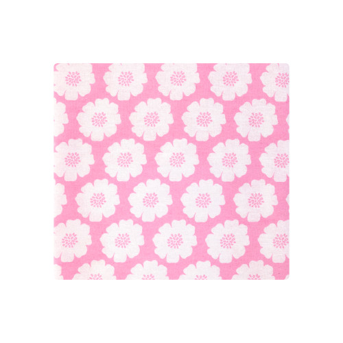 Hudson Baby Cotton Flannel Receiving Blankets Bundle, Pink Daisies