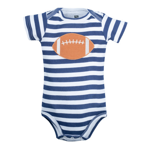 Hudson Baby Cotton Bodysuits 3-Pack, Sports