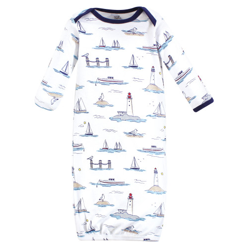Touched By Nature Organic Cotton Gowns, Lighthouse Seagull