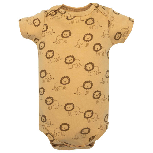 Hudson Baby Cotton Layette Set, Tough Guy Lion