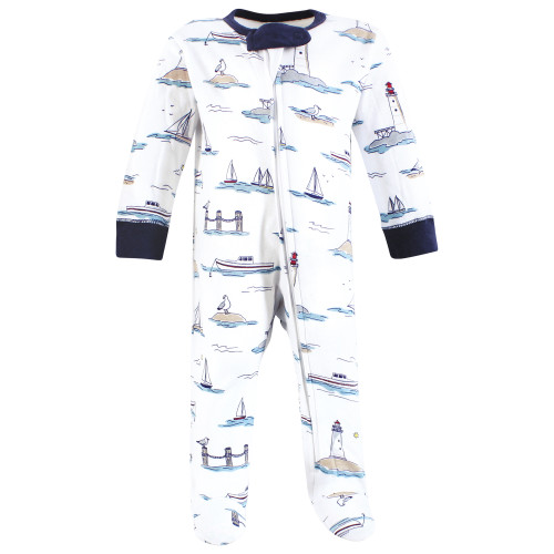 Touched By Nature Organic Cotton Sleep and Play, Lighthouse Seagull