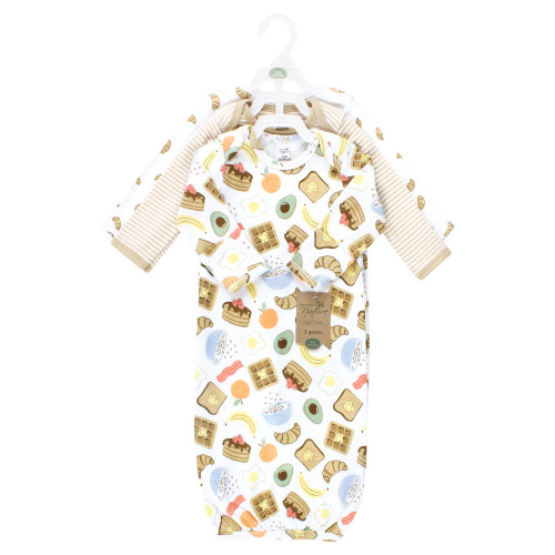 Touched By Nature Organic Cotton Gowns, Breakfast Croissant