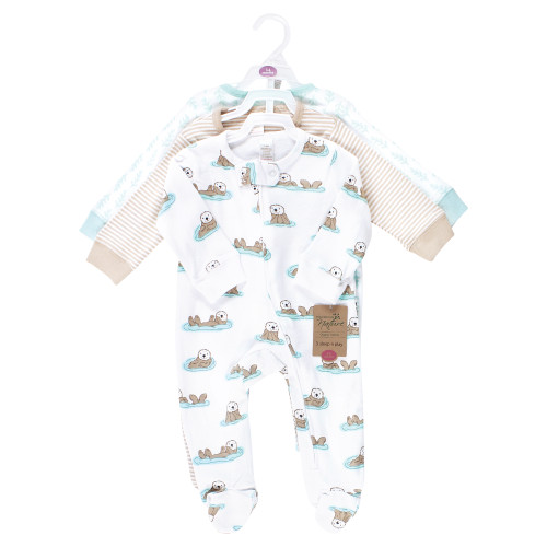 Touched By Nature Organic Cotton Sleep and Play, Otters