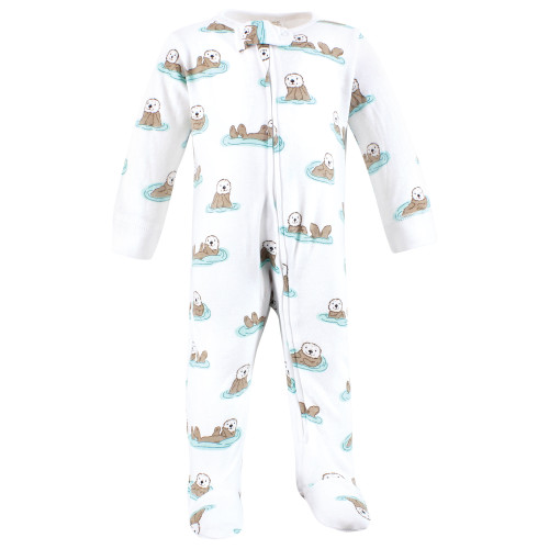 Touched By Nature Organic Cotton Sleep and Play, Otters