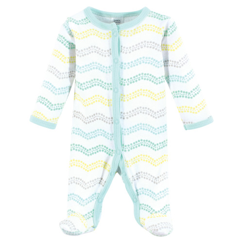 Luvable Friends Cotton Preemie Sleep and Play, Elephants