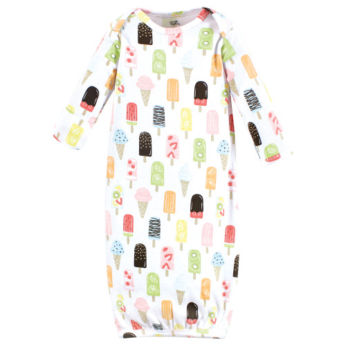 Touched By Nature Organic Cotton Gowns, Popsicle