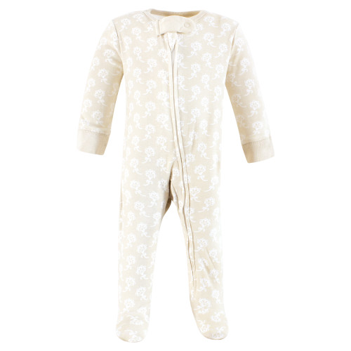 Touched By Nature Organic Cotton Sleep and Play, Traditional Floral