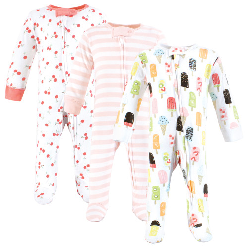 Touched By Nature Organic Cotton Sleep and Play, Popsicle