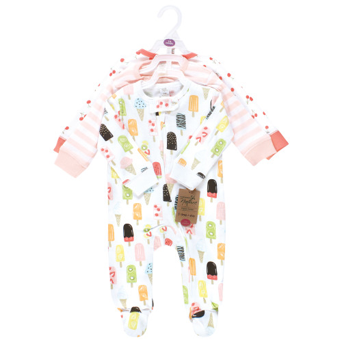 Touched By Nature Organic Cotton Sleep and Play, Popsicle