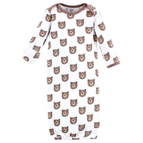 Touched By Nature Organic Cotton Gowns, Camping Animals