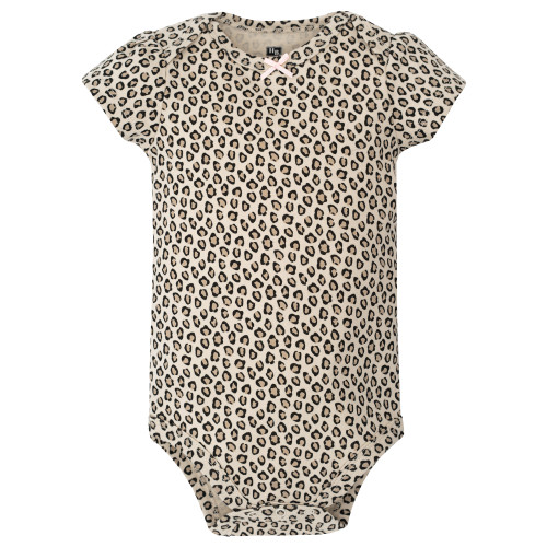 Hudson Baby Cotton Bodysuits 5-Pack, Purrfect