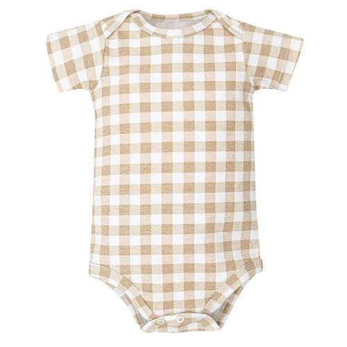 Hudson Baby Cotton Bodysuits 5-Pack, Cute Farm