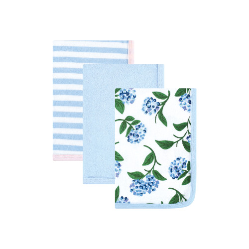 Hudson Baby Unisex Baby Layette Baby Starter Set 25pc, Hydrangea