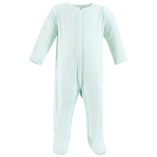 Hudson Baby Unisex Baby Cotton Sleep and Play 3-Pack, Lemon Daisy