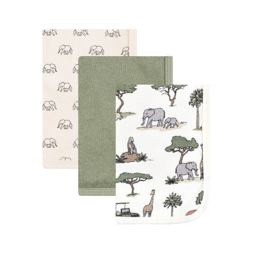 Hudson Baby Unisex Baby Layette Baby Starter Set 25pc, Going On Safari